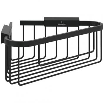 V&B Duschkorb Elements Tender, 260x206x82mm, Schwarz Matt