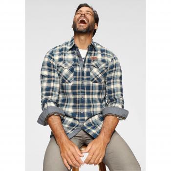 Herren Flanellhemd Arizona, 100% Baumwolle, casual