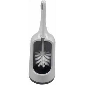 WC‑Garnitur BÜMAG “Solid” grau 40 cm – inklusive Rundkopfbürste