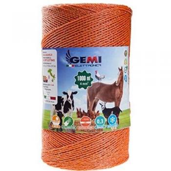 Clôture 4 mm² Gemi 1000 m pour Animaux