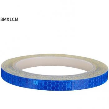 Accesorios decorativos reflectantes para bicicleta de montaña, 1cm x 8m