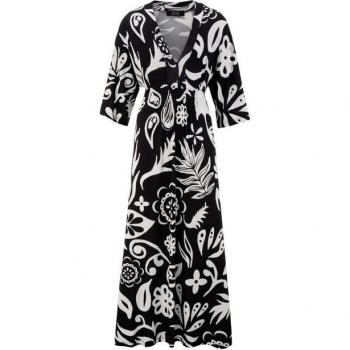 Modisches Maxikleid ANISTON SELECTED mit 3/4-Ärmeln