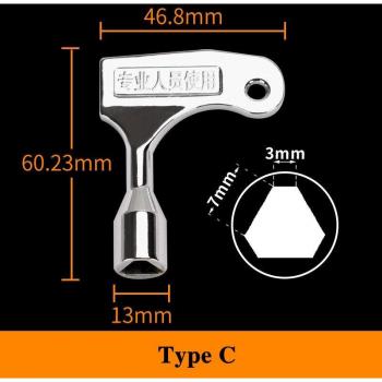 Llave Triangular para Elevadores Eléctricos