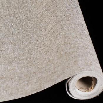 0.48m x 5m Fine Grain Cotton-Linen Canvas 280g-480gsm