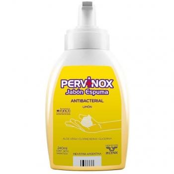 Pervinox Jabón Espuma 240 ml Limón Antibacterial