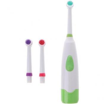 HydroBrush Elektrische Zahnbürste mit 3 Pinselköpfen