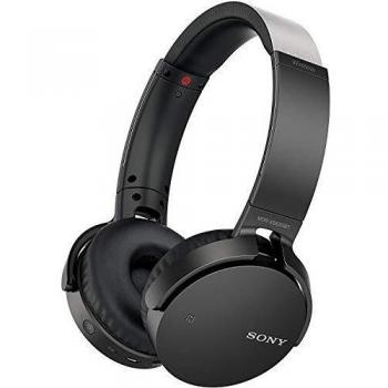 Sony MDR-XB650BT Black Bluetooth Wireless Over-Ear Extra Bass Headphones