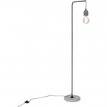 MiaVILLA Homely: Minimalistische Stehlampe, 148 cm, Industrie‑Look