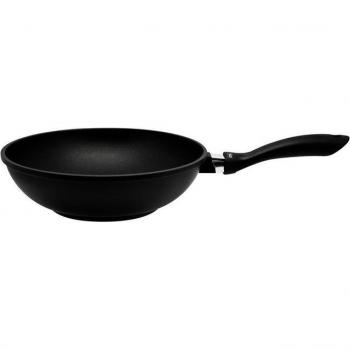 ELO Alucast 1‑teiliger Aluminium‑Wok, 28 cm, Induktions‑Pfanne