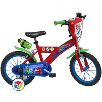 Bicicletta PJ MASKS 14'' POWER UP adatta a un'altezza di 100-120 cm