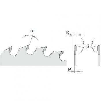 CMT Lama Circolare per Legno D.160 SP.2.6 F.20 Denti 24