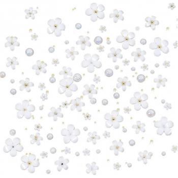 Resin Five-Petal Flower Nail Art Accessories