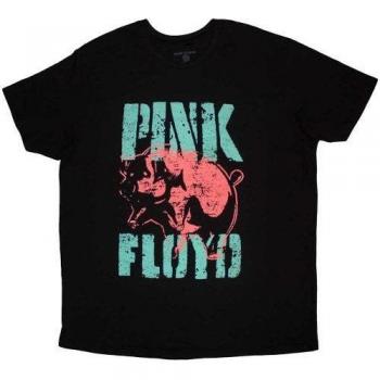 T-Shirt Pink Floyd XXL Maialino Nero