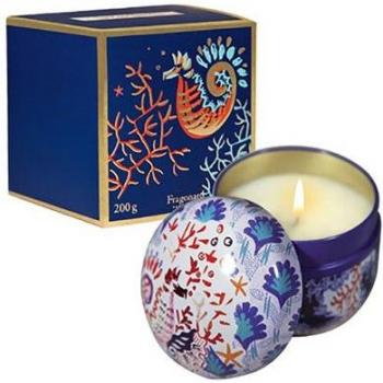 Fragonard Mint‑Basilikum Kerze – Farnartiger Schimmer