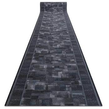 RUGSX Grey Anti-Slip Runner 80 cm x 420 cm