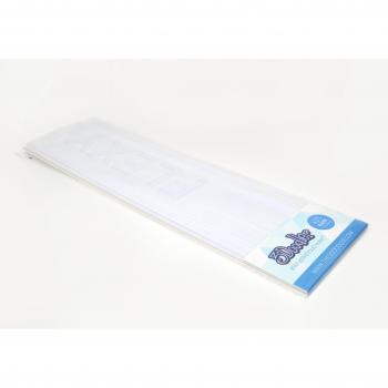 3Doodler Recharge Flexy – Lot de 25 – Blanc – 25,4 cm