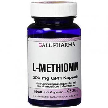GALL PHARMA L-Methionin 500 mg Kapseln 60 St