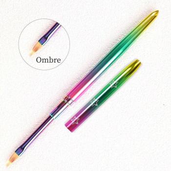 Pincel Acrílico para Uñas BQAN, Degradado de Estrellas, 1 Unidad