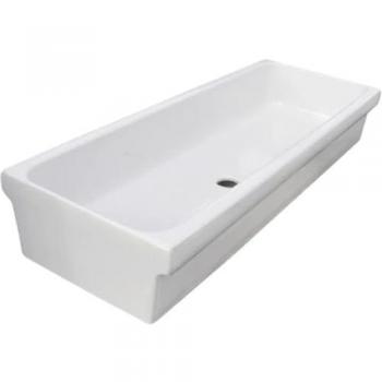Lavabo a Canale in Ceramica 90x45x20 cm HOMEGARDEN