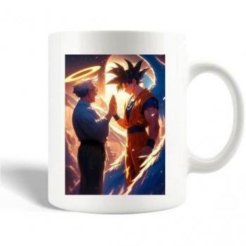 Mug en céramique Akira Toriyama Son Goku Adieu