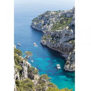 Peinture imprimée calanque d'En Vau 30x45 cm