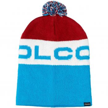 Volcom Herren Global Modern Fit Drape-Beanie – Blau, Passform XL