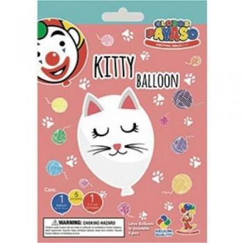 Kit Palloncini Arcobaleno Gatto One Size