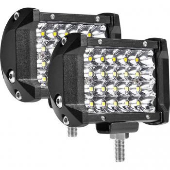 2PCS 72W LED Work Light Bar