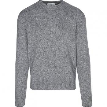Luxus-Grauer Kaschmirpullover von AMI PARIS, L