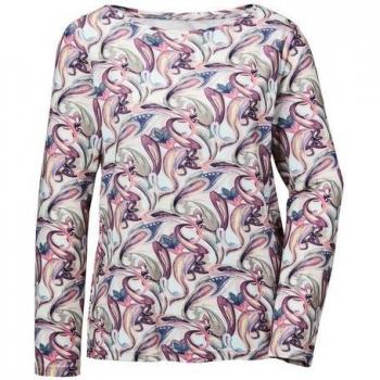 Goldner Fashion Print-Shirt in Rosé