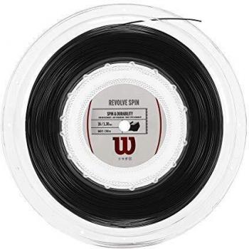 Bobina de Cordaje Wilson Revolve Spin 200 m Negro