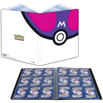 Verzamelmap voor Pokémon kaarten met Master Ball ontwerp