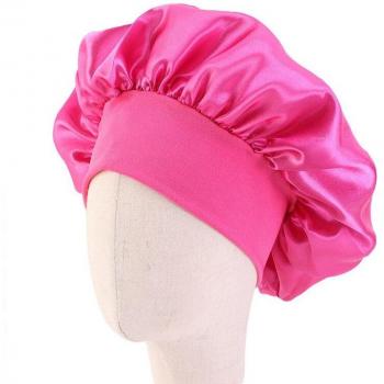 Elastic Satin Bonnet for Kids