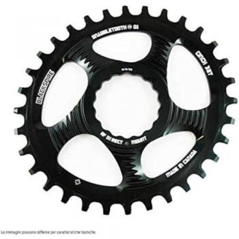Soporte Ovalado para Motor Blackspire, Modelo Snaggletooth, 6 mm de Offset
