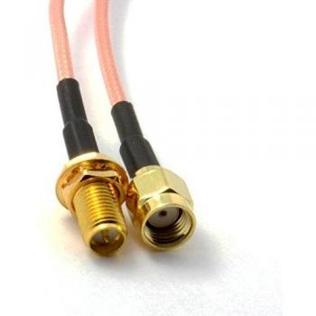 Kenable Wireless RP-SMA Extension Lead for WiFi Antenna 1 meter