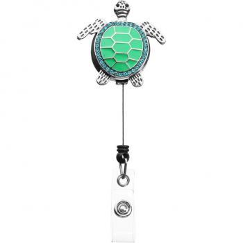 Badge rétractable tortue marine