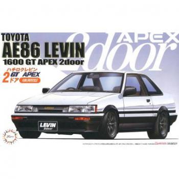 Fujimi 1/24 Scale Hachiroku GTAPEX '85