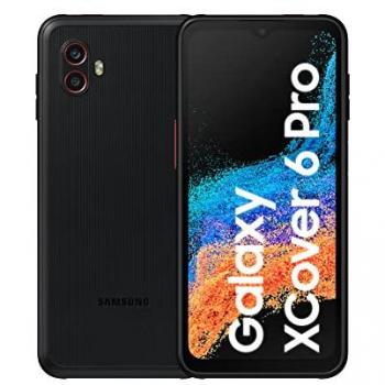 Samsung Galaxy XCover6 Pro, 6,6 Pulgadas, 6 GB RAM, 128 GB Memoria Interna, Batería de 4050 mAh, Negro