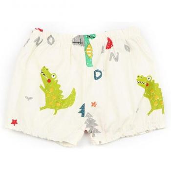 Shorts en coton dinosaure pour enfants
