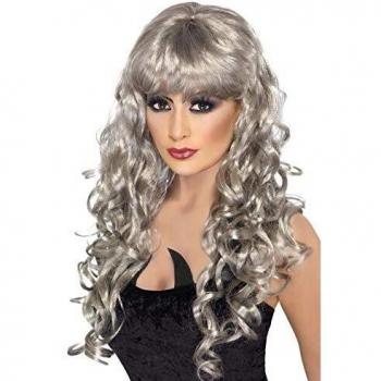 Parrucca da Sirena Argento