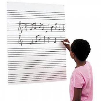 Matériel pédagogique Fuzeau : tableau de formation musicale 64,5×86 cm