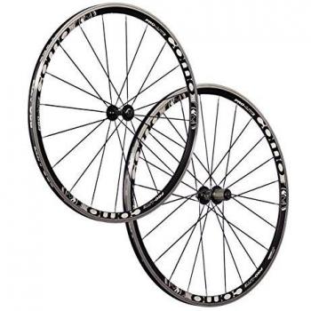 Set Ruote Bici da Corsa Vuelta 28 Pollici PRO Lite 20 24f. 710 Nero