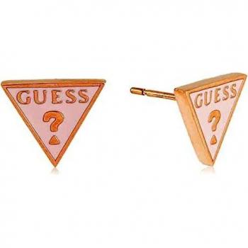 Pendientes triángulo Guess UBE70122 IP oro rosa