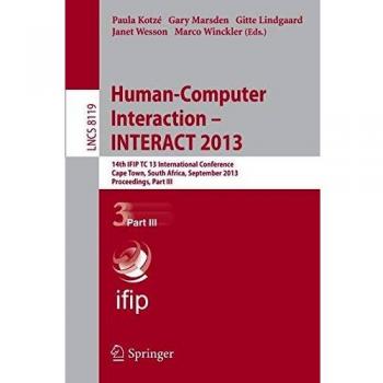 Human-Computer Interaction -