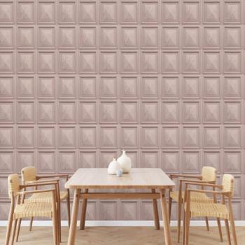 Effet Marbre-Bois: Papier Peint Unique
