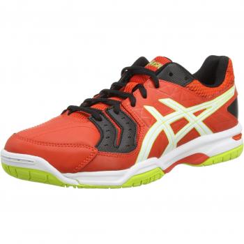 ASICS Gel-Squad Men's Handball Footwear, Cherry Tomato/White/Black
