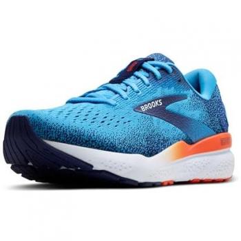 Chaussures de running Brooks Ghost 16 Homme bleu ciel/orange