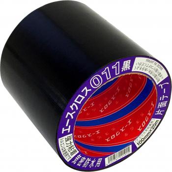 Koyo Chemical Cross‑Acrylic Strong Tape – Black 100 mm/20 m