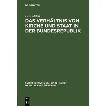 Vitalsource Technologies, Inc. Das Verh?ltnis von Kirche und Staat in der Bundesrepublik