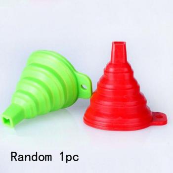 Collapsible Candy Color Kitchen Funnel